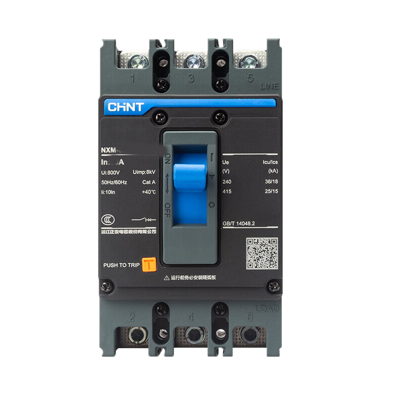 Chint Molded Case Circuit Breaker 3P 125A Air Switch NXM-125S/3300