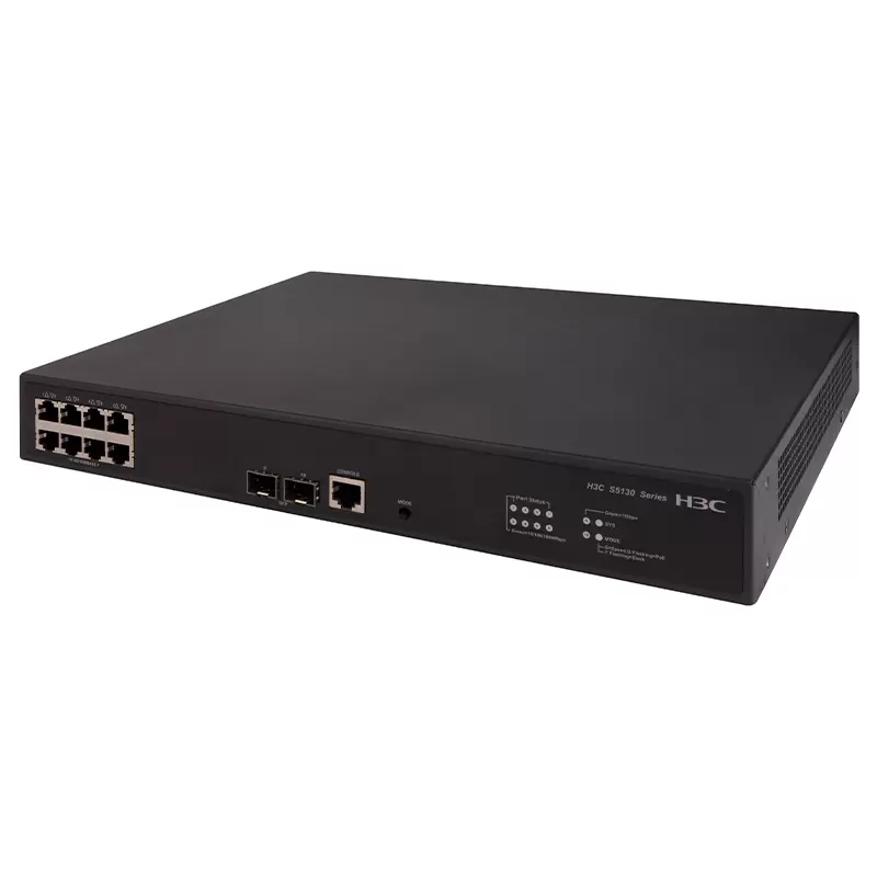 New H3C LS-5130S-10P-HPWR-EI-H1 8 Gigabit electrical ports and 2 Gigabit optical ports POE power supply management switch