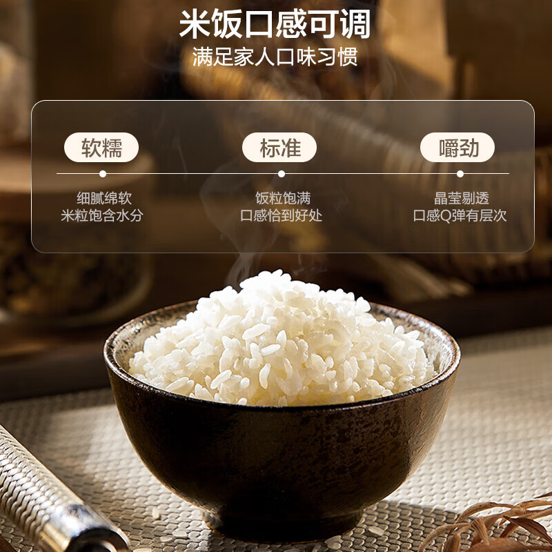 SUPOR rice cooker 0-coated ball kettle IH heating large capacity 4 liters 3-4 people household stainless steel steaming stew multi-function smart rice cooker national subsidy SF40HC2984