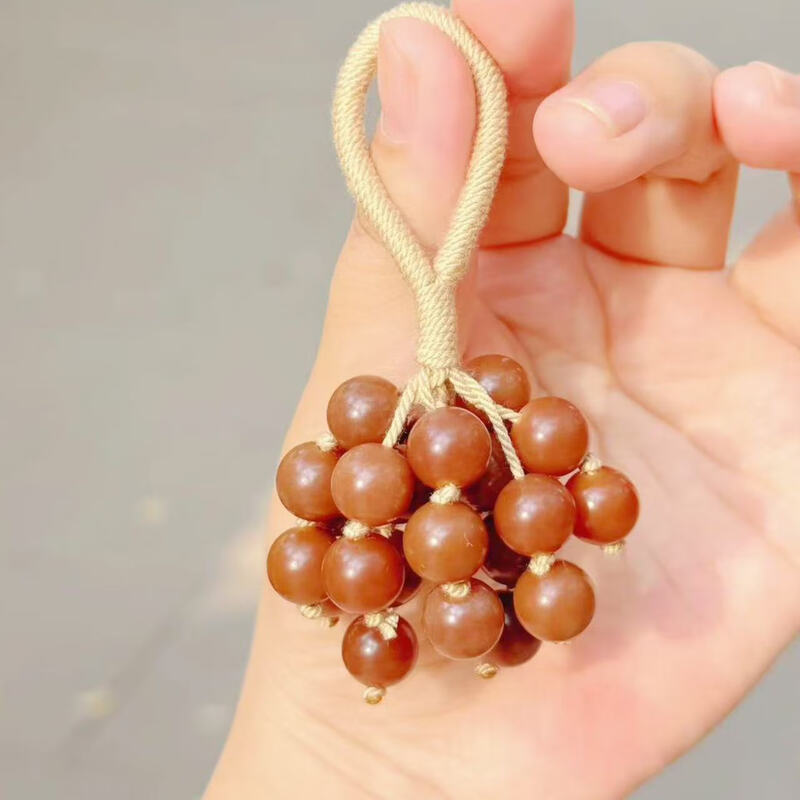 Brand chocolate PU handle key chain bag hanging April limited edition 2367 1 pack