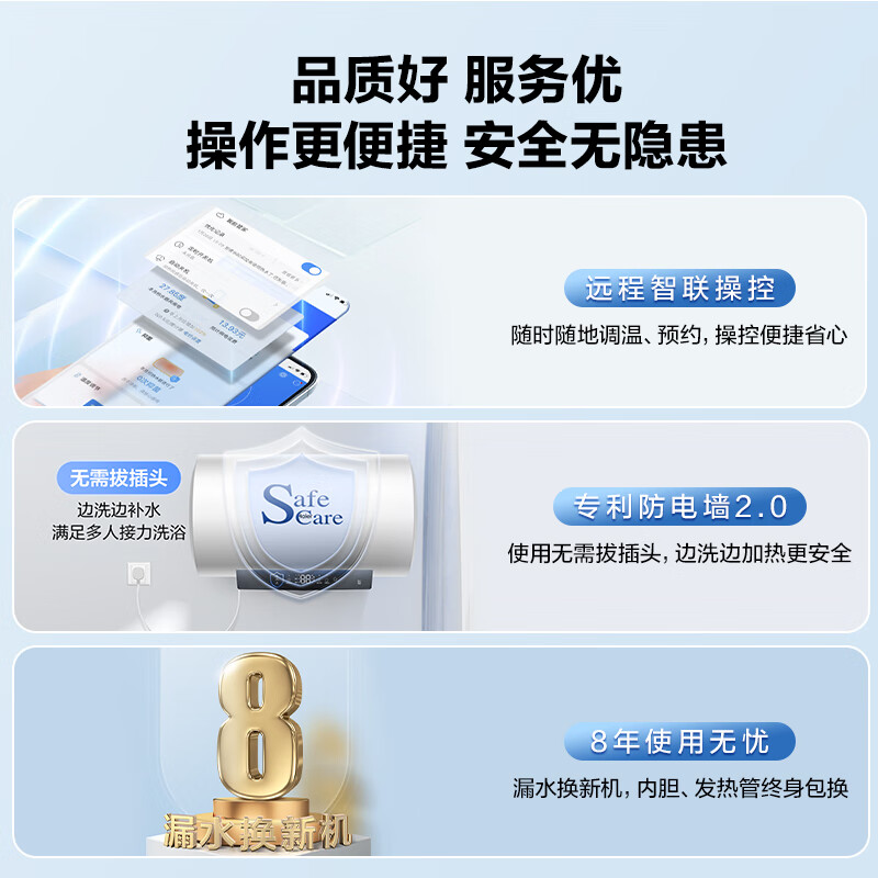 Haier (Haier) national subsidy 20% electric water heater 60 liters PD3MINI King Kong enamel bladder lifetime no need to replace magnesium rod first level energy efficiency energy saving water storage type large water volume household bathing quick heating