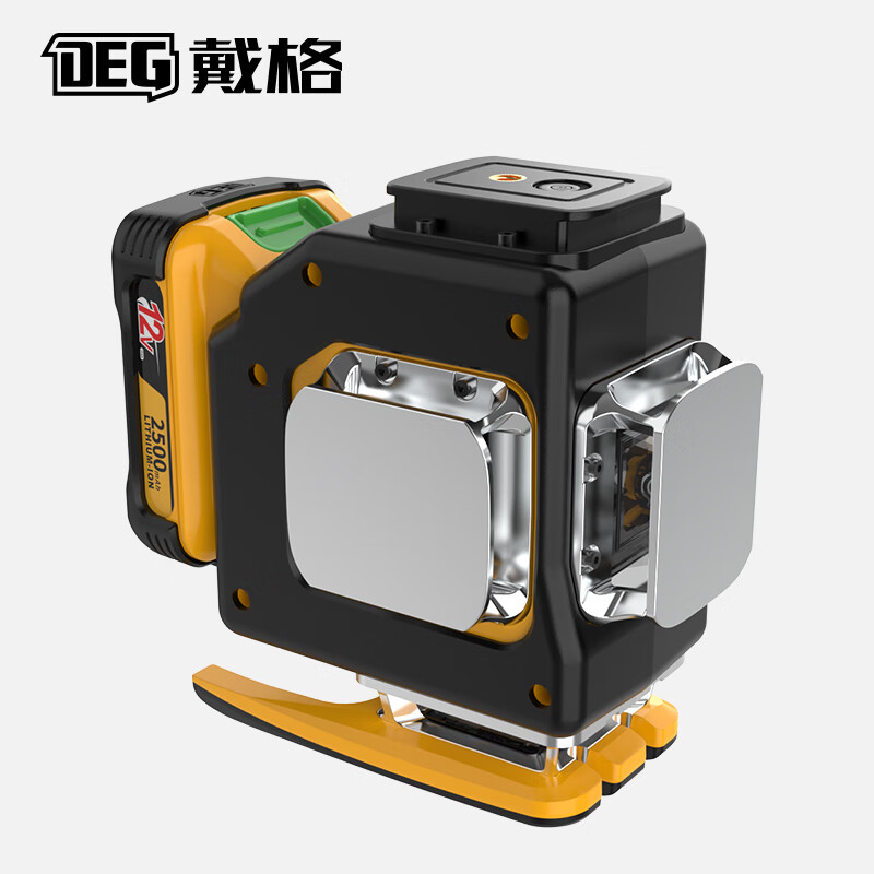 Dai Ge Hercules level meter 12 lines 8 lines ultra-bright outdoor large lithium battery high-precision laser wall floor meter F model 4 lines LD red light standard