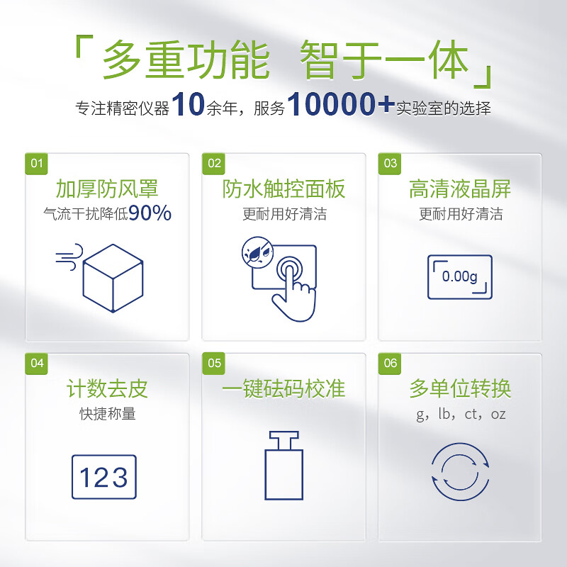 Lichen (LICHEN) Electronic Balance Laboratory Electronic Scale Gram Scale 0.01g Gold Jewelry Scale Commercial LC-YP6001B Dry Battery