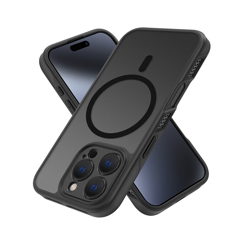 95% new Movius is suitable for Apple 16promax mobile phone case, heat dissipation and breathability, iPhone16promax magnetic mobile phone case, ultra-thin anti-fall mobile phone case, anti-scratch and wear-resistant protective cover