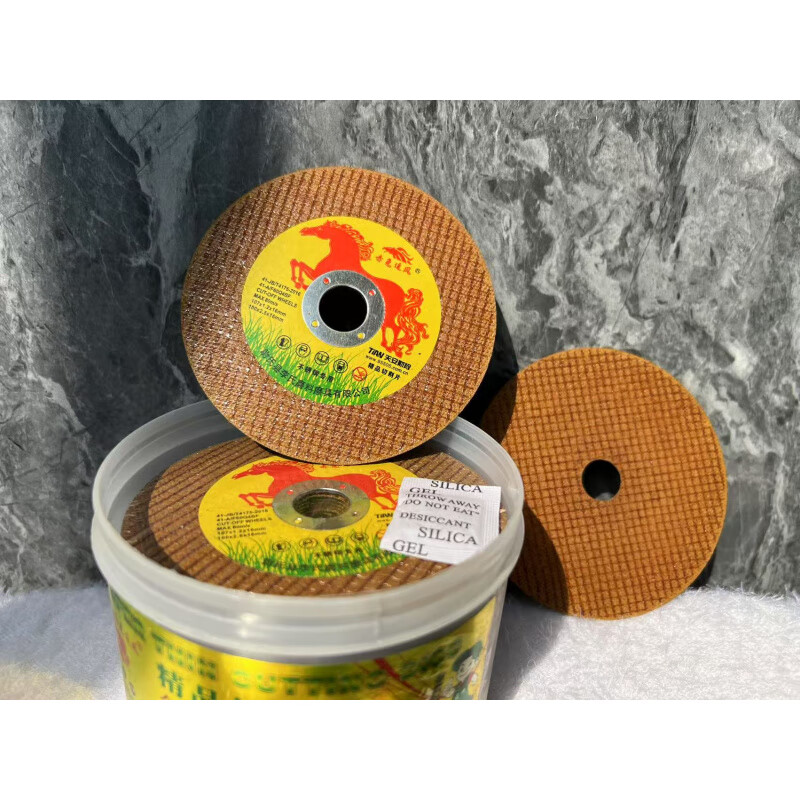 Chitu Zhuifeng industrial-grade high-quality yellow cutting discs 107 1.2 16 (special for 100-type angle grinder) 2 boxes of 100 pieces free of charge 10 pieces (110 pieces in hand)