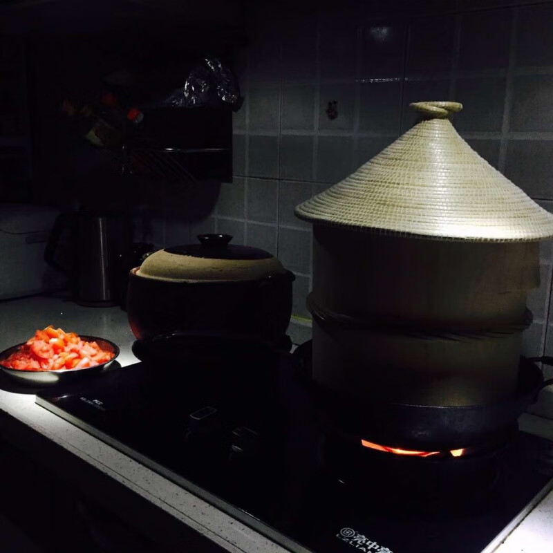 Ye Yu Yunnan traditional folk handmade grass seam pot lid beef tendon pot lid pot lid 60 cm