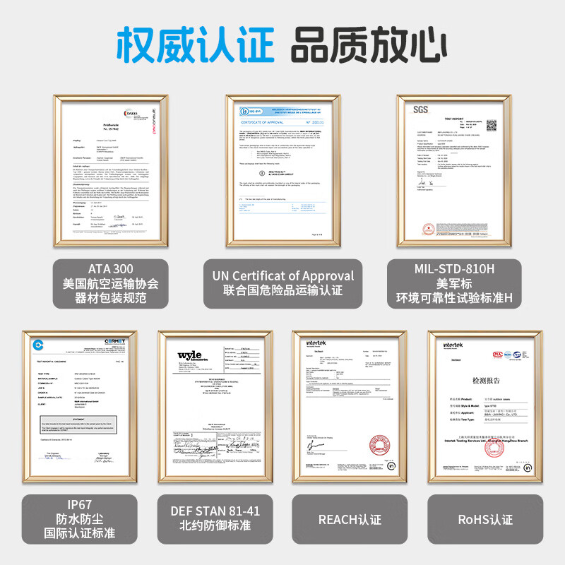 Beiwei Safety Box Portable Protective Box IP67 Waterproof Instrument Tool Equipment Storage Box Photography Box Anti-seismic Type5000 Type5000 Pink Empty Box + SI Sponge