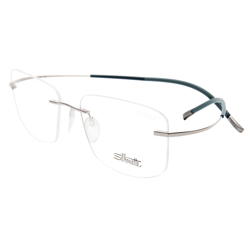 Silhouette myopia glasses frames for men and women high-tech titanium glasses frames hand-made rimless optical frames 5299 54mm