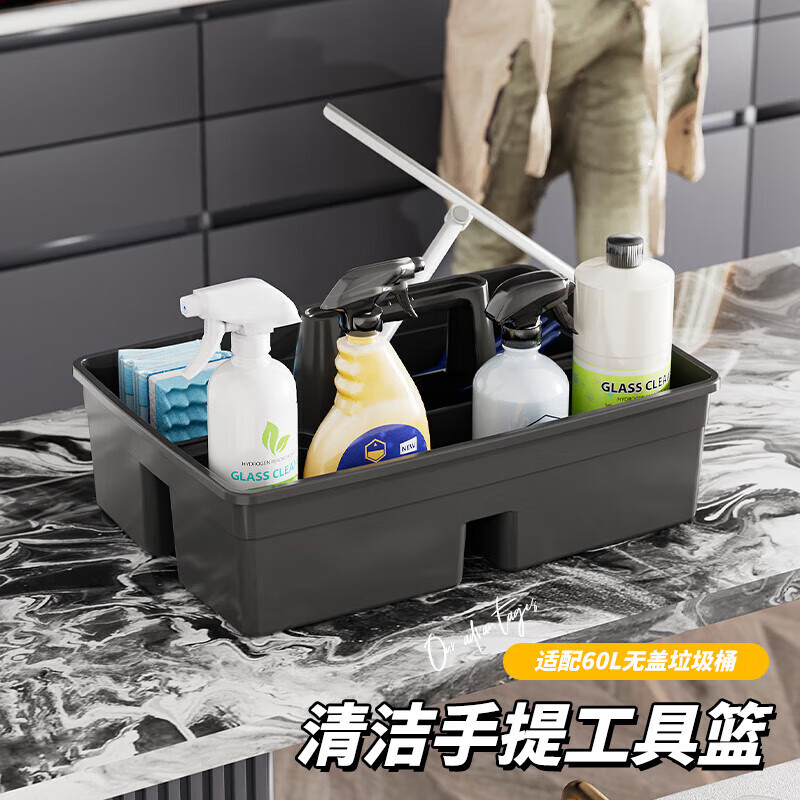 KMB restaurant cleaning food collection truck trash can with wheels storage commercial garbage truck frame trolley large size large capacity gray and black food collection truck combination package one no specifications