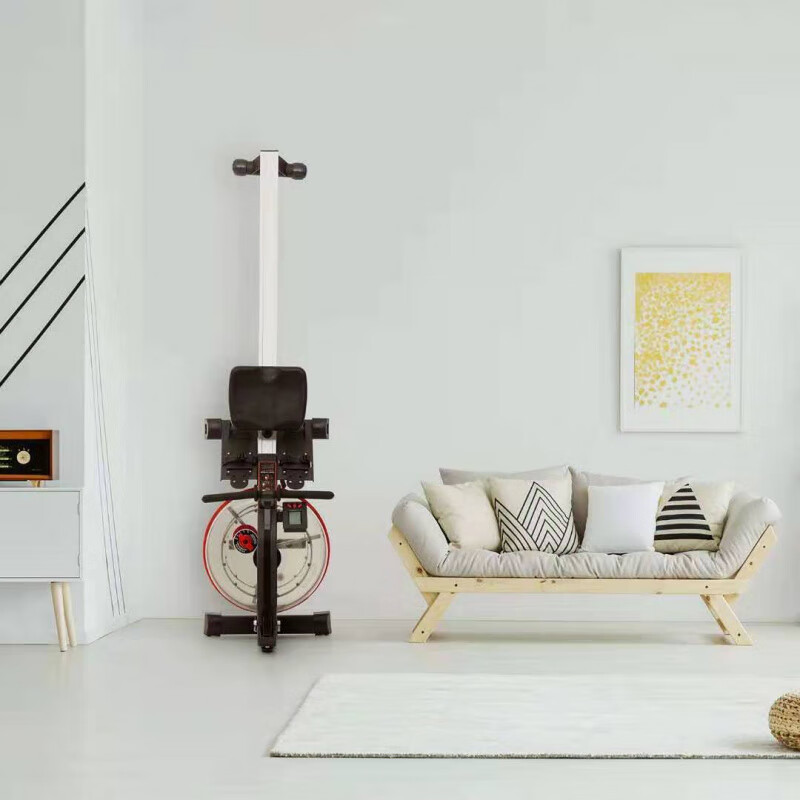 Wakagym export version water resistance rowing machine folding rowing boat home house of cards rowing Chile VOLTA full stainless steel commercial three-blade adjustable paddle