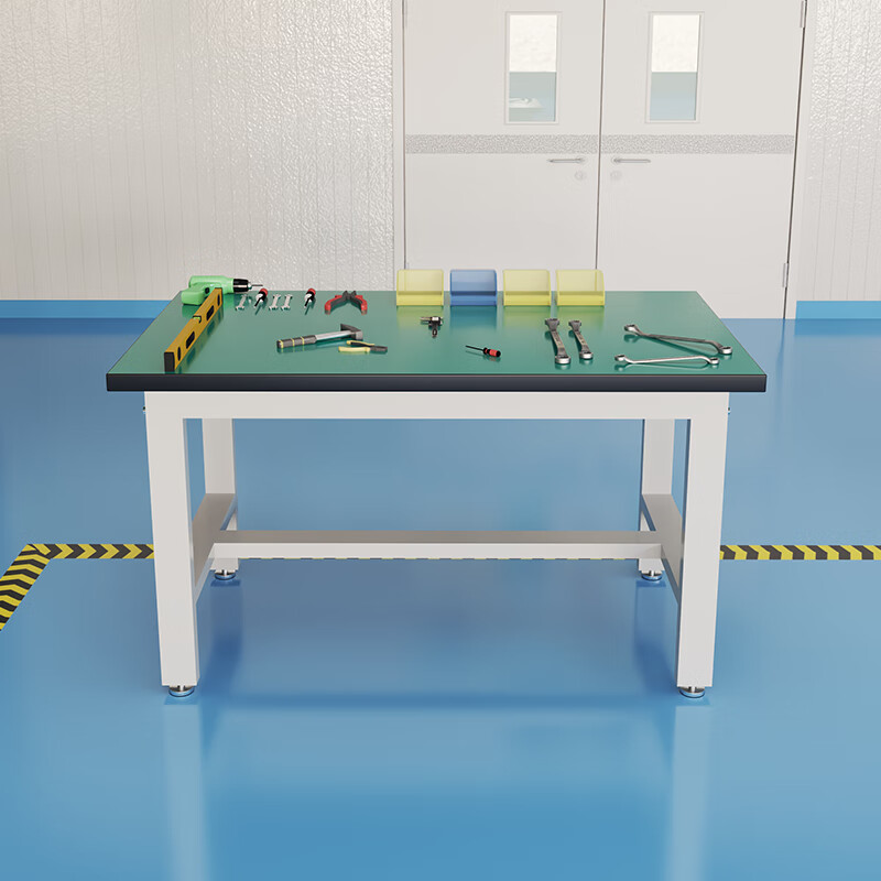 Baigang anti-static workbench heavy-duty fitter operation table length 200*width 80*height 80cm workshop inspection and maintenance experiment table packing table