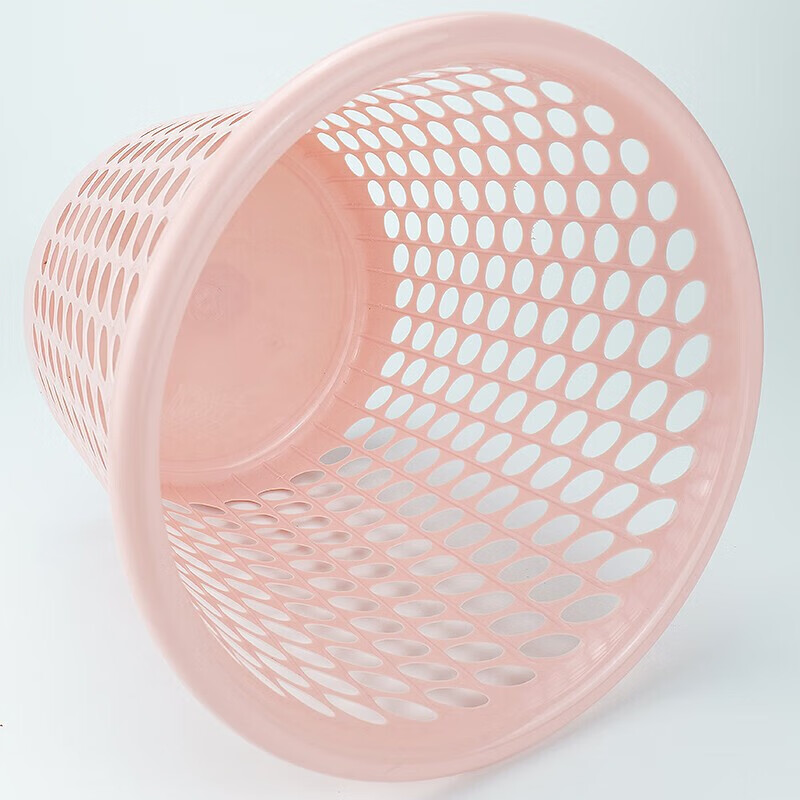 Jinshiluo K599 Trash Can Paper Basket Blue 5 Pieces Hollow Trash Can Bathroom Plastic Trash Can Trash Can