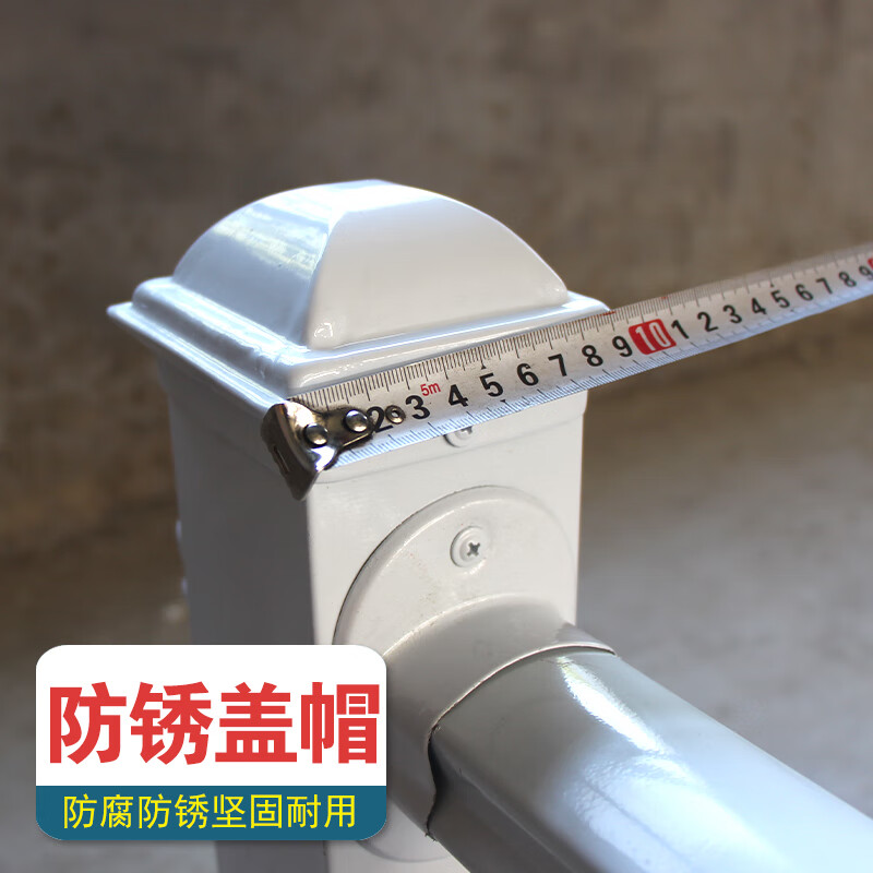 Rongjing urban road guardrail, highway municipal isolation railing, factory road isolation fence, sidewalk diversion railing, transportation facility anti-collision guardrail (thickened version) 0.6m*3.08m