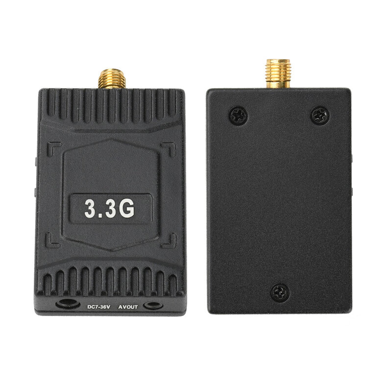 4W 6W wireless audio and video transmitter and receiver 3.3GHzVTX/VRX analog video transmission module 16CH VTX-4W