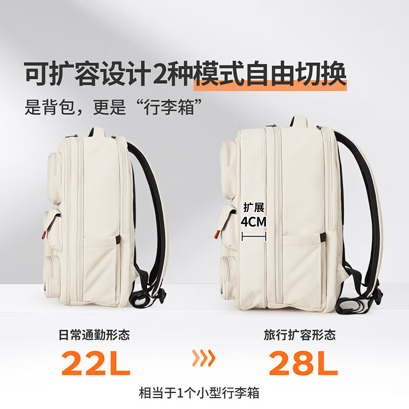 Mixi travel bag large capacity 15.6 inches laptop bag backpack men's backpack female student school bag