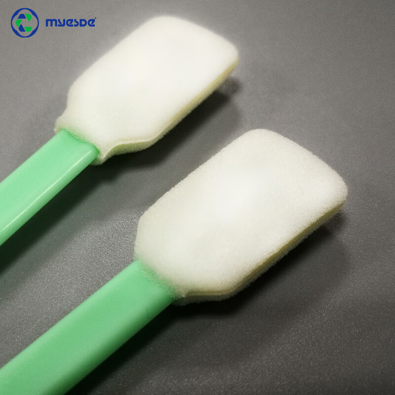 Meister dust-free wiping stick, dust-free cloth head/sponge head dual-head optional, suitable for Class 100 and Class 1000 clean rooms, special cleaning cotton swab M-FS746 for electronics factory laboratories