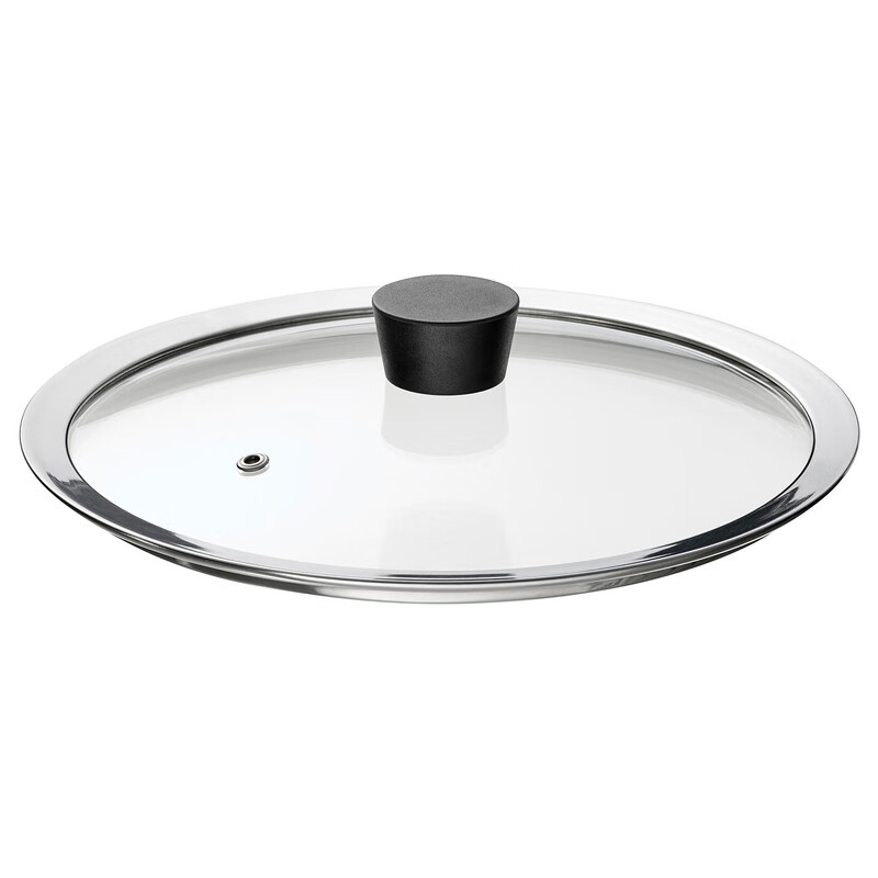 IKEA (IKEA) KLOCKREN 25/29/33cm pot lid household universal high-arch tempered glass pot lid thickened pot lid glass 25cm