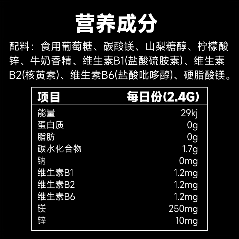 Muscle Dr. Men's Adult Zinc and Magnesium Tablets Vitamin Supplement Men's Muscle Gaining Sports Nutrition and Fitness Food 60 Tablets