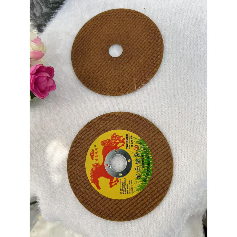 Chitu Zhuifeng industrial-grade high-quality yellow cutting discs 107 1.2 16 (special for 100-type angle grinder) 2 boxes of 100 pieces free of charge 10 pieces (110 pieces in hand)