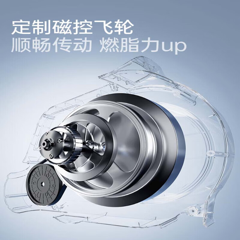 Merrick Mini Elliptical Machine Home Fitness Small Multi-Function Silent In-situ Space Walking Stepper Upgraded Model-Pearl White-Super Silent-Adjustable