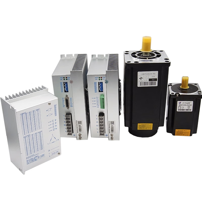 Yue Changsheng 86/110/130 three-phase stepper motor set 6/12/20/24/60NM high torque current can 110-20NM+3722 drive shaft 19