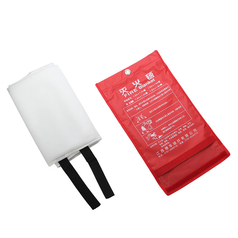Suihua fire blanket 1.5m fire blanket fiberglass escape blanket kitchen welding fire protection certification 1.5m*1.5m