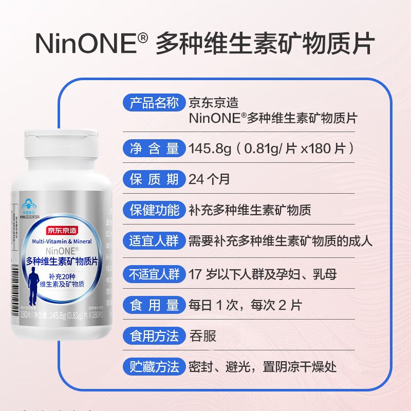 Made in Tokyo, multi-vitamins and minerals for middle-aged and elderly people 180 capsules*2, calcium supplement, iron supplement, selenium zinc, folic acid New Year gift box