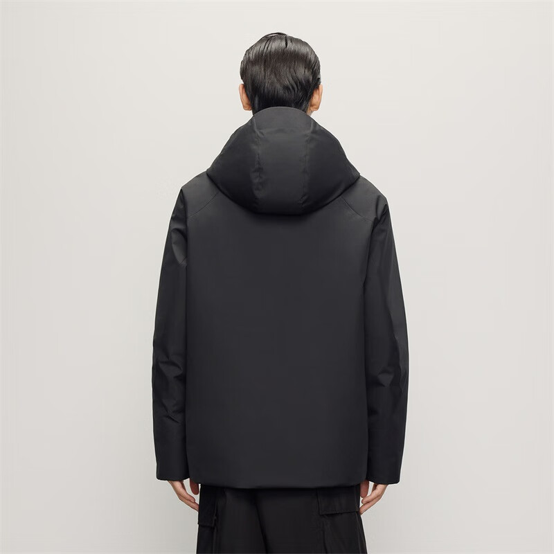 Gao Fan and Tian Xuning same style light shell black gold goose down jacket 5.0 men's down jacket 2025 new style black 2XL
