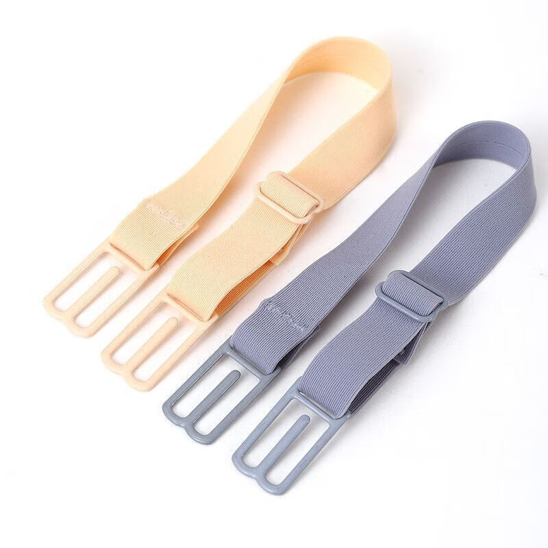 Underwear anti-slip straps bra invisible anti-run anti-slip shoulder straps bra shoulder straps slipping artifact to prevent falling off anti-falling straps adjustable length ordinary style 3 pack skin color