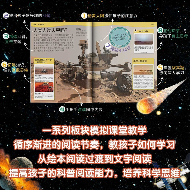 DK Preschoolers Why Encyclopedia Space Enlightenment for 3-6 Years Old Children Baby Astronomy Cognition Parent-child Reading Questions and Answers Encyclopedia for Exploring the Universe