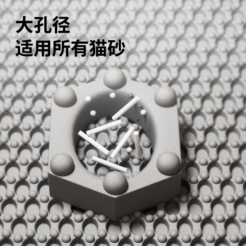 Wang Yejun cat litter mat anti-strip out anti-splash cat litter box mat EVA double-layer sand control mat wear-resistant scratch-resistant anti-slip mat large size