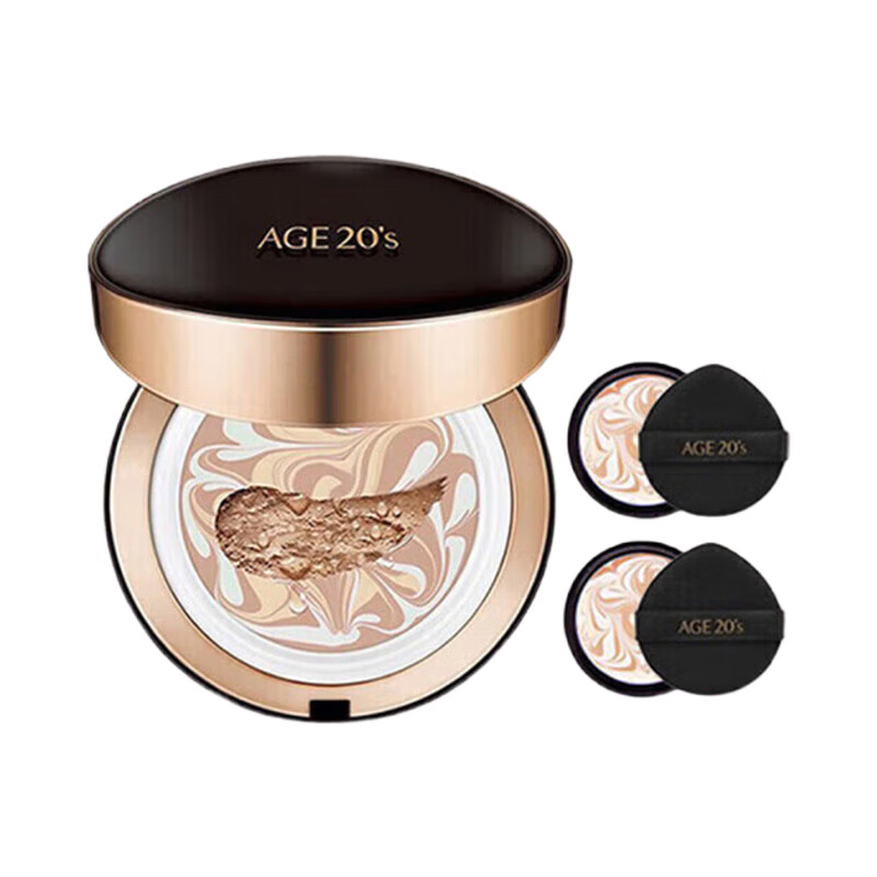 Aekyung AGE20 S three-color black gold air cushion BB cream No. 23 natural color 14g*2 birthday and New Year gift for women