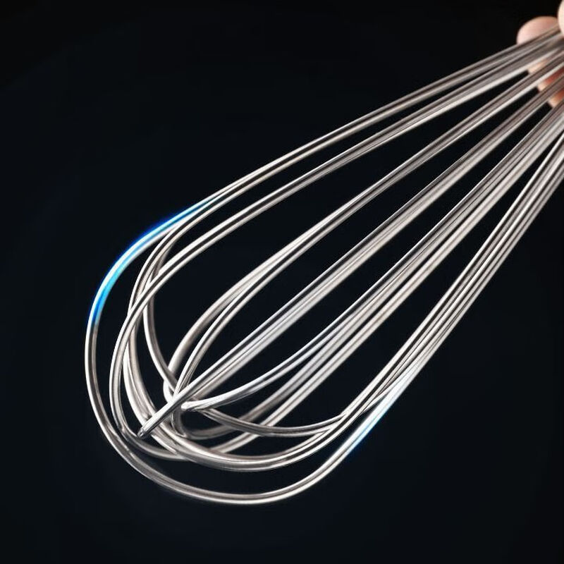 Carole 316 stainless steel bold commercial manual egg beater 16 lines egg whipping cream beater mixer baking tools ordinary grade stainless steel 430 models 5 inches approximately (the total length of 15 cm is too small)