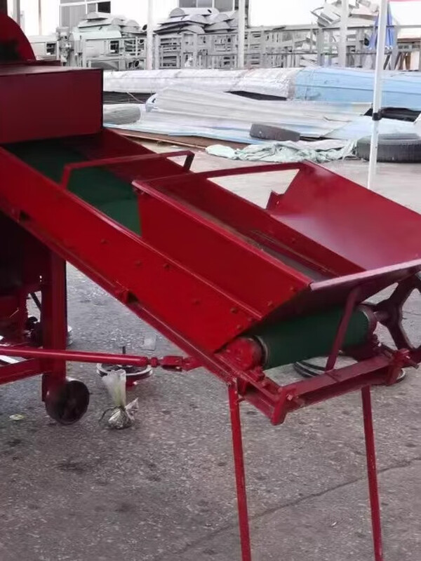 Kezitu rape thresher 125 type electric bitter bean cumin licorice seed soybean broad bean millet sorghum flax thresher plus 1.5m automatic feeding
