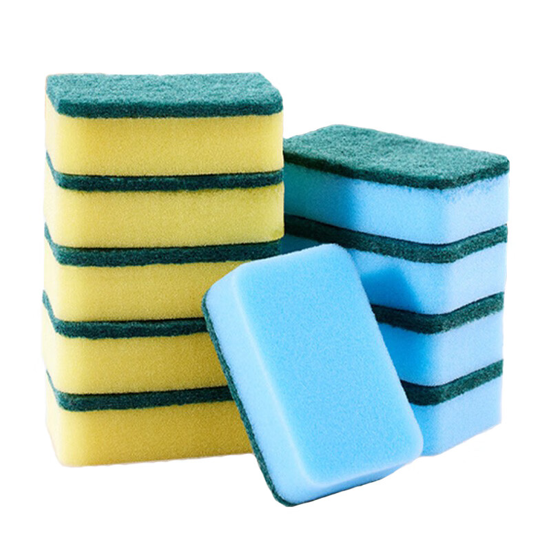 Made in Tokyo, 10 pieces of scouring wipes, rags, kitchen dishcloths, grease removal sponges