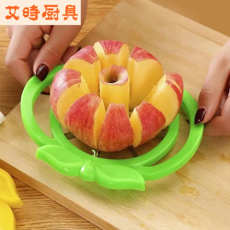 Chaosihui cutting watermelon artifact slicer stainless steel fruit divider cantaloupe watermelon special knife apple slicer - inner diameter 10 cm 1 piece