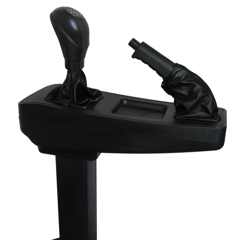 Yikaxing car driving simulator manual transmission learning driving steering wheel training machine driving subject two and three simulation driving learning artifact motor version comes with 160G hard drive plug and play H manual transmission