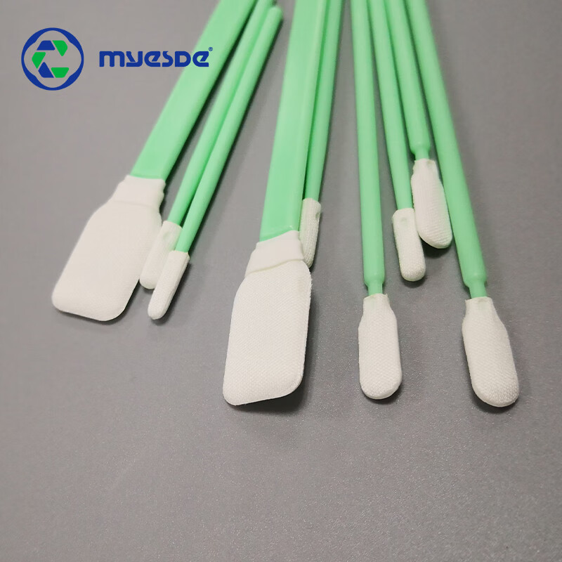 Meister dust-free wiping stick, dust-free cloth head/sponge head dual-head optional, suitable for Class 100 and Class 1000 clean rooms, special cleaning cotton swab M-FS746 for electronics factory laboratories