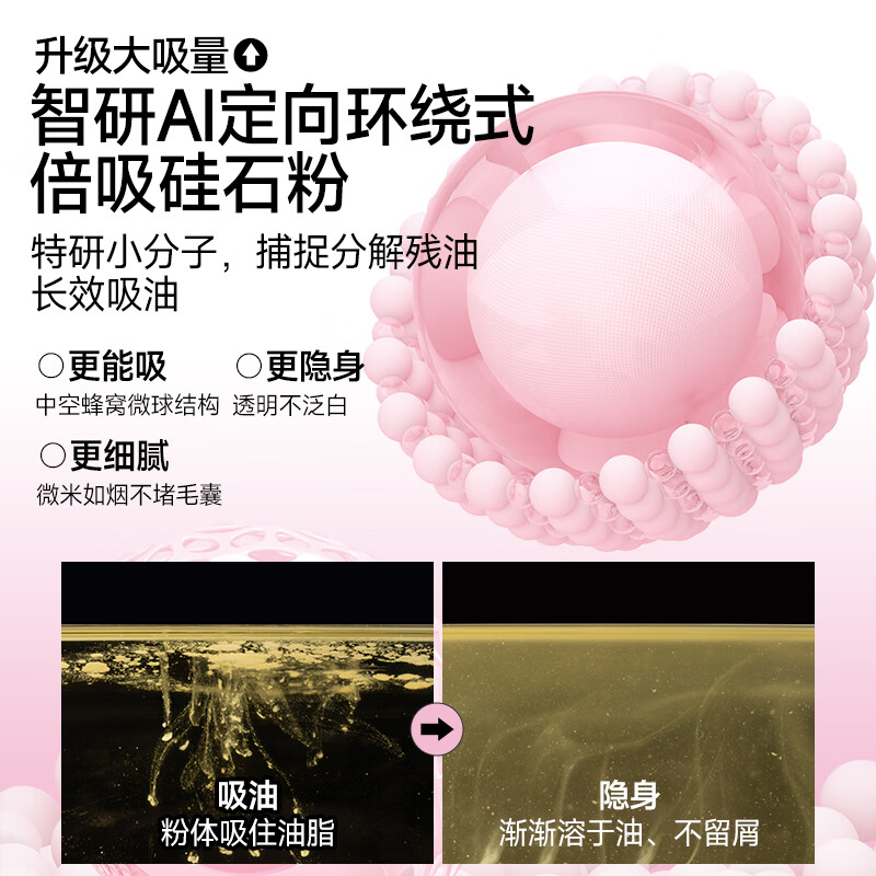 ESWIND fluffy powder 3.0 upgraded version no-wash oil control fluffy powder dry hair powder hair oil control 15g