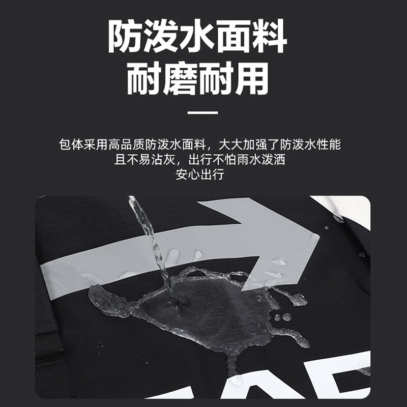 HEAD suitcase, ski gear, snowshoe storage box with wheels, large capacity, water-repellent, wear-resistant, single and double board ski bag 150L