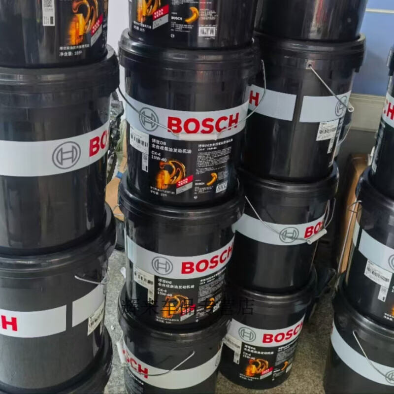 Bosch long-lasting protection Bosch engine oil D8 diesel engine oil CK level full 100,000 long-lasting engine oil 10W-40 Bosch engine 18L