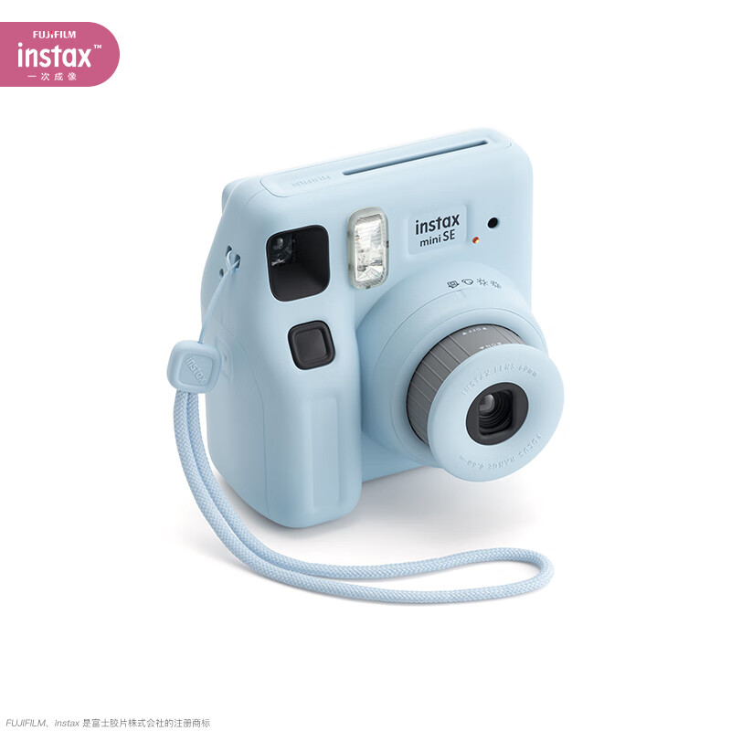 INSTAX Fuji instax instant camera miniSE (mini7+ upgrade) blue