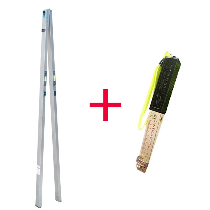 Yingtang highway ruler three-meter ruler aluminum alloy ruler folding horizontal ruler plug engineering highway flatness detection ruler 3 meters 3 meters