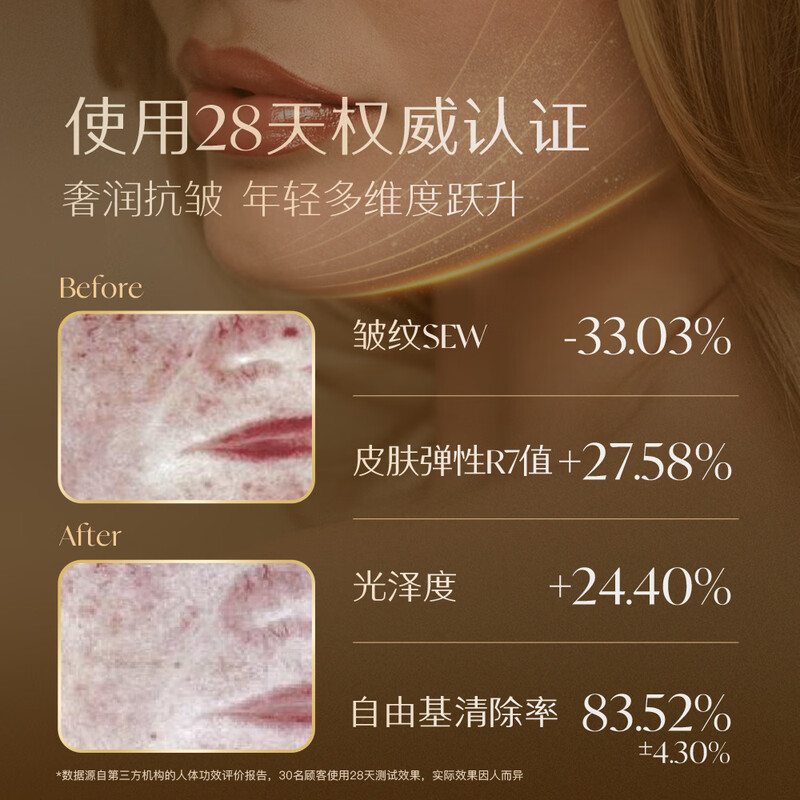 Tianlufen Essence Oil Facial Blemish Moisturizing Anti-wrinkle Dry Skin Nourishing Oil Morning C Night A50ml New Year's Valentine's Day Gift