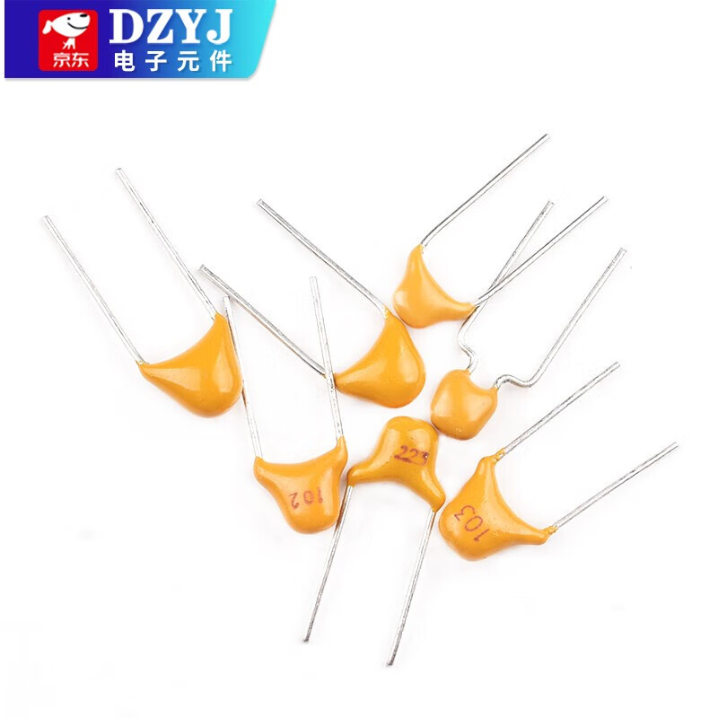 Monolithic capacitor 1/2.2/3.3/4.7/10/22/33nf 102/222/332/472/103/2 100pf printing 101 (50 pieces)