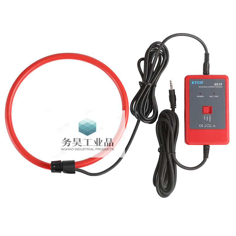 Flexible coil current sensor Rogowski coil current transformer current detector AC smart ETCR1000FB (1000mm)