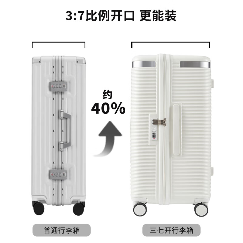 Big Mouth Monkey (paul frank) suitcase widened large-capacity trolley case men's 28-inch multi-functional password suitcase women's thickened checked zipper case