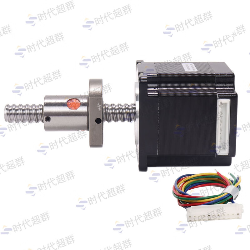 Yue Changsheng 57 linear stepper motor ball screw motor 1204 lead 4mm1.3Nm1.8Nm2.6Nm screw 1605 1.3Nm body length 56mm stroke 400mm 1605 screw