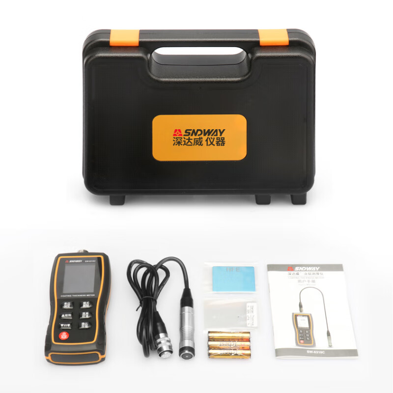 Shendawei coating thickness gauge high-precision galvanized layer measurement automotive film thickness paint surface detection paint film meter SW-6310C