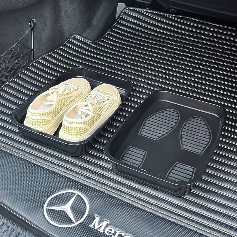 Fantasy shoe box for car excavator plastic shoe storage tray shoe rack organizer box black one pack